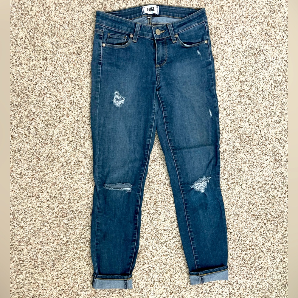 Paige Women's Distressed Jeans